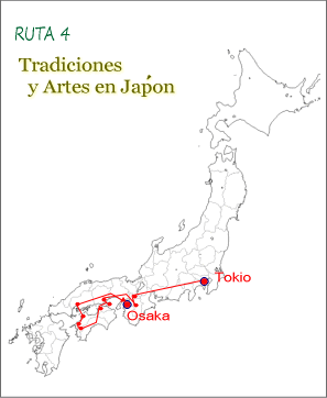 viaje japón ruta mapa kioto tokio hokaido okinawa kumano takayama naturalaza montaña
